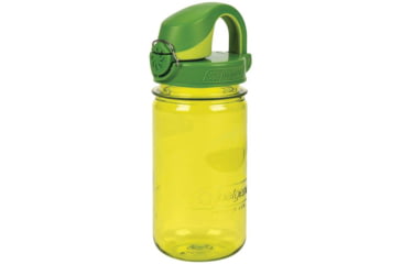 Image of Nalgene On-The-Fly Kids Bottle w/Graphic, 12 oz, Green with Sprout Cap, 12oz, 1263-0027