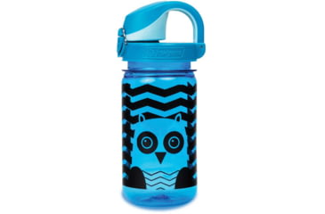 Image of Nalgene On-The-Fly Kids Sustain Bottle w/Graphic, 12 oz, Striped Owl, 12oz, 1263-0035