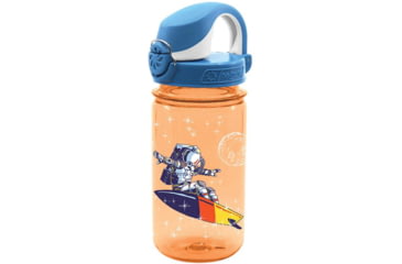 Image of Nalgene On-The-Fly Kids Sustain Bottle w/Graphic, 12 oz, Surfing Astronaut, 12oz, 682021-0446