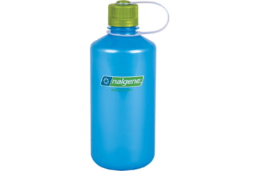 Image of Nalgene Tritan 32 oz. N/M Cap, Sky with Foam Green 703051