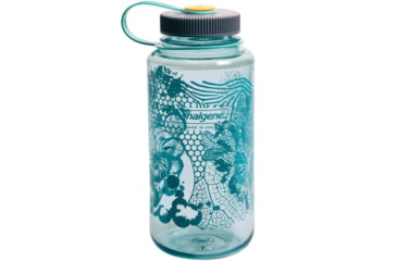 Image of Nalgene Wide Mouth Sustain Bottle, Biomorphism Seafoam, 32oz, 621722