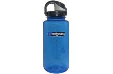 Image of Nalgene Wide Mouth Sustain Bottle w/OTF Cap, Slate, 32oz, 1791-2006