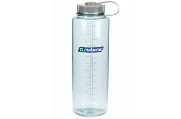 Image of Nalgene Wide Mouth Sustain Silo Bottle, 48oz, Seafoam, 48oz, 2020-0548