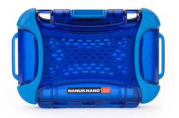 Image of Nanuk 320 Nano Small Protective Case,6.3x4.7x2.2in,Blue, 320S-000BL-0A0