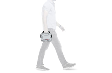 Image of Nanuk 903 Hard Plastic Waterproof Case, Silver, 903S-000SV-0A0