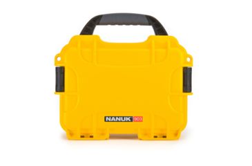 Image of Nanuk 903 Hard Plastic Waterproof Case, Yellow, 903S-000YL-0A0