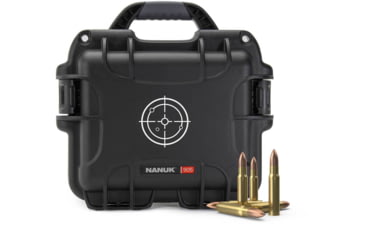 Image of Nanuk 905 Waterproof Ammo Case, Black, Small, 905S-000BK-PA0-AMM01