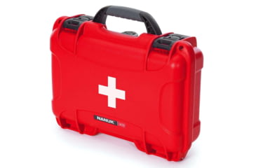 Image of Nanuk 909 Case Empty with First Aid Logo, Red, 909S-000RD-PA0-FSA01