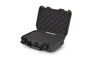 Image of Nanuk 909 Protective Hard Case w/ Foam, 12.6in, Olive, Small, 909S-010OL-0A0