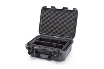 Image of Nanuk 915 Case w/padded divider - Graphite, 915S-020GP-0A0