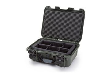Image of Nanuk 915 Case w/padded divider - Olive, 915S-020OL-0A0