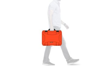 Image of Nanuk 918 Hard Case w/ Padded Divider, Orange, 918S-020OR-0A0