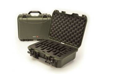 Image of Nanuk 920 Nanuk Hard Case w/ Foam Insert for Uni Mag, Olive, 920-UM06