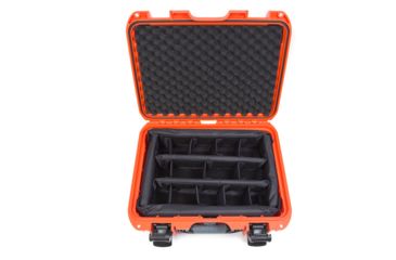 Image of Nanuk 920 Water/Crush Proof Case w/Padded Divider - Orange, 920S-020OR-0A0