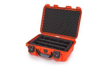 Image of Nanuk 920 Water/Crush Proof Case w/Padded Divider - Orange, 920S-020OR-0A0
