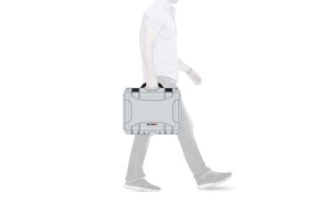 Image of Nanuk 920 Water/Crush Proof Case w/Padded Divider - Silver, 920S-020SV-0A0