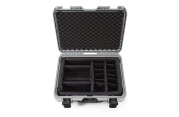 Image of Nanuk 925 Protective Case w/Padded Divider, Silver, Medium, 925S-020SV-0A0