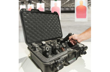 Image of Nanuk 925 4UP Hard Pistol Case w/ Foam Insert for 4UP Pistols, 18.7in, Black, 925S-080BK-0A0-16723
