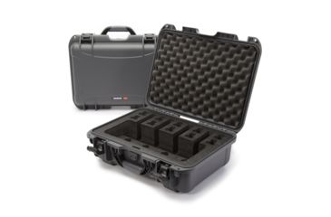 Image of Nanuk 925 4UP Hard Pistol Case w/ Foam Insert for 4UP Pistols, 18.7in, Graphite, 925S-080GP-0A0-16723