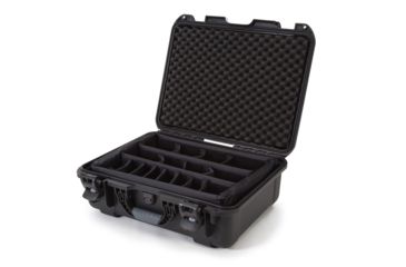 Image of Nanuk 930 Water/Crush Proof Case w/Padded Divider - Black, 930S-020BK-0A0