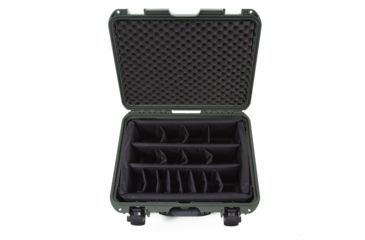 Image of Nanuk 930 Water/Crush Proof Case w/Padded Divider - Olive, 930S-020OL-0A0
