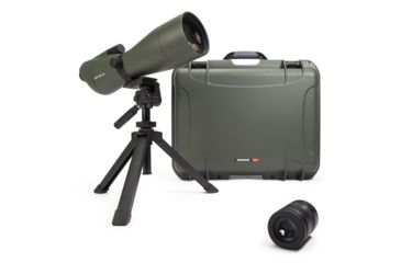 Image of Nanuk 930 Water/Crush Proof Case w/Padded Divider - Olive, 930S-020OL-0A0