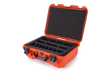 Image of Nanuk 930 Water/Crush Proof Case w/Padded Divider - Orange, 930S-020OR-0A0