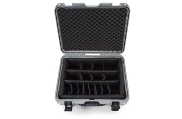 Image of Nanuk 930 Water/Crush Proof Case w/Padded Divider - Silver, 930S-020SV-0A0