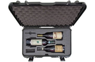 Image of Nanuk 935 Case with Foam Insert for 3 Wine Bottles, Black, 935S-080BK-0A0-20192