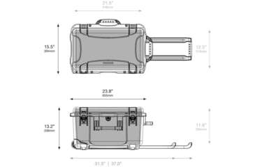 Image of Nanuk 938 Pro Photo Kit Case with Lid Organizer and Divider, Black, 938S-060BK-0A0