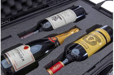 Image of Nanuk 938 Case with Foam Insert for 6 Wine Bottles, Black, 938S-080BK-0A0-19365