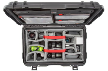 Image of Nanuk 938 Pro Photo Kit Case with Lid Organizer and Divider, Black, 938S-060BK-0A0