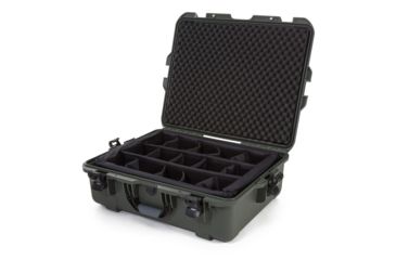 Image of Nanuk 945 Case w/padded divider - Olive, 945S-020OL-0A0