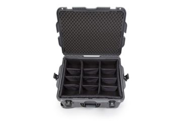 Image of Nanuk 960 Hard Case w/ Padded Divider, Graphite, 960S-020GP-0A0