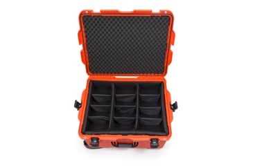 Image of Nanuk 960 Hard Case w/ Padded Divider, Orange, 960S-020OR-0A0