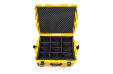 Image of Nanuk 960 Hard Case w/ Padded Divider, Yellow, 960S-020YL-0A0