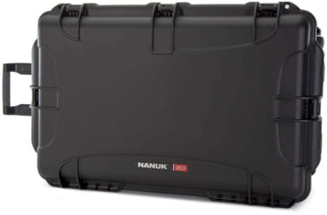 Image of Nanuk 963 Protective Hard Case, 32.5in, Black, Large, 963S-000BK-0A0
