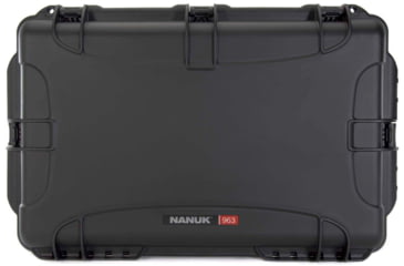 Image of Nanuk 963 Protective Hard Case, 32.5in, Black, Large, 963S-000BK-0A0