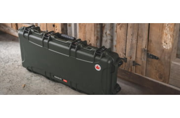 Image of Nanuk 985 Hard Gun Case w/Foam AR, 39.7in, Olive, 985S-081OL-0A0-18249
