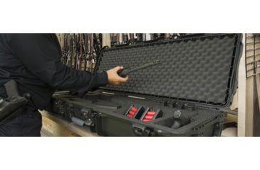 Image of Nanuk 990 Hard Case w/ Foam Insert for AR, 47.1in, Olive, 990S-081OL-0A0-14098