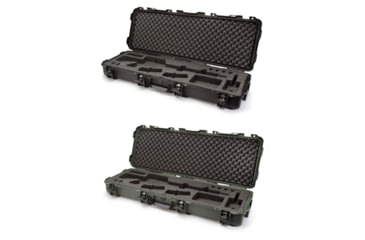 Image of Nanuk 990 Hard Gun Case w/ Foam Insert for AR, 47.1in, Black, Olive