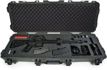 Image of Nanuk 990 Hard Case w/ Foam Insert for AR, 47.1in, Olive, 990S-081OL-0A0-14098