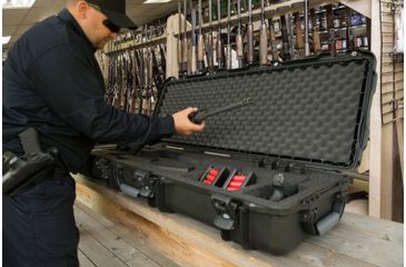 Image of Nanuk 990 Hard Case w/ Foam Insert for AR, 47.1in, Olive, 990S-081OL-0A0-14098