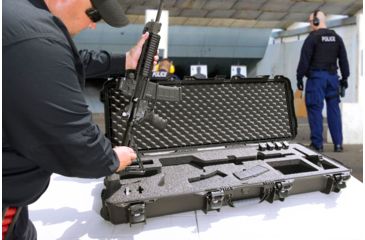 Image of Nanuk 990 Hard Case w/ Foam Insert for AR, 47.1in, Olive, 990S-081OL-0A0-14098