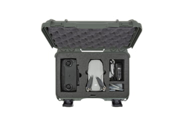 Image of Nanuk Case 909 w/foam insert for DJI Mavic Mini, Olive, Small, 909-MAVM6