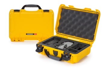 Image of Nanuk Case 909 w/foam insert for DJI Mavic Mini, Yellow, Small, 909-MAVM4