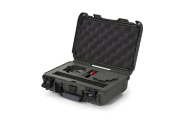 Image of Nanuk Case 909 w/foam insert for DJI Osmo Action, Olive, Small, 909-ACTION6