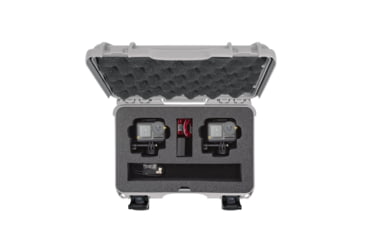 Image of Nanuk Case 909 w/foam insert for DJI Osmo Action, Silver, Small, 909-ACTION5