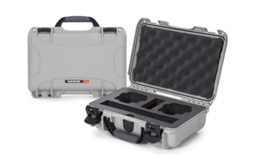 Image of Nanuk Case 909 w/foam insert for DJI Osmo Action, Silver, Small, 909-ACTION5