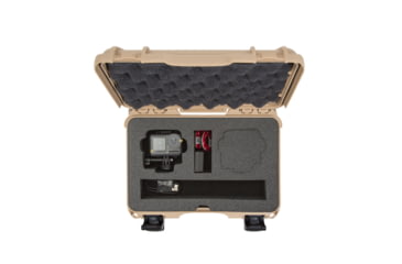 Image of Nanuk Case 909 w/foam insert for DJI Osmo Action, Tan, Small, 909-ACTION0